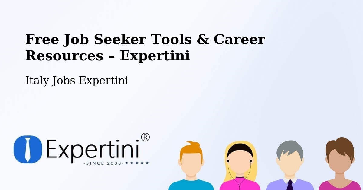 Free Job Seeker Tools & Career Resources – Pravisdomini - Pravisdomini, Italy Jobs Expertini
