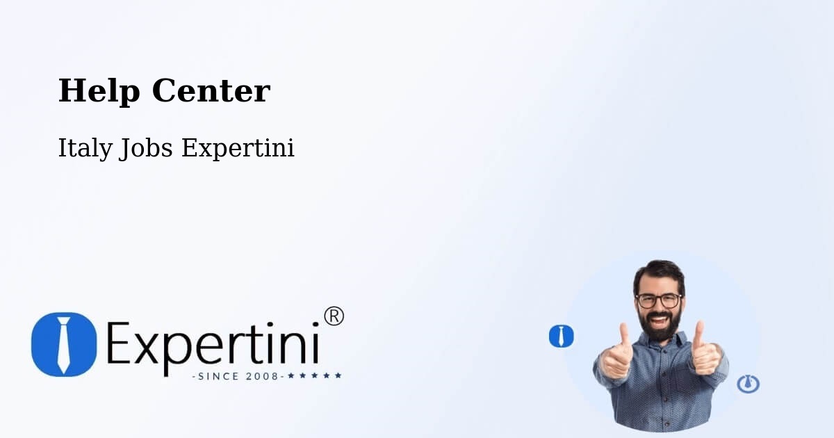 Help Center – Pravisdomini - Italy Jobs Expertini